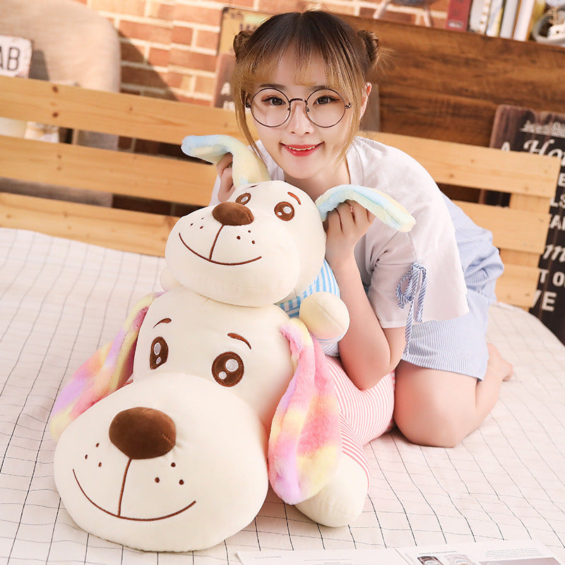 Girls Dolls Dog Plush Toys Sleeping Pillow