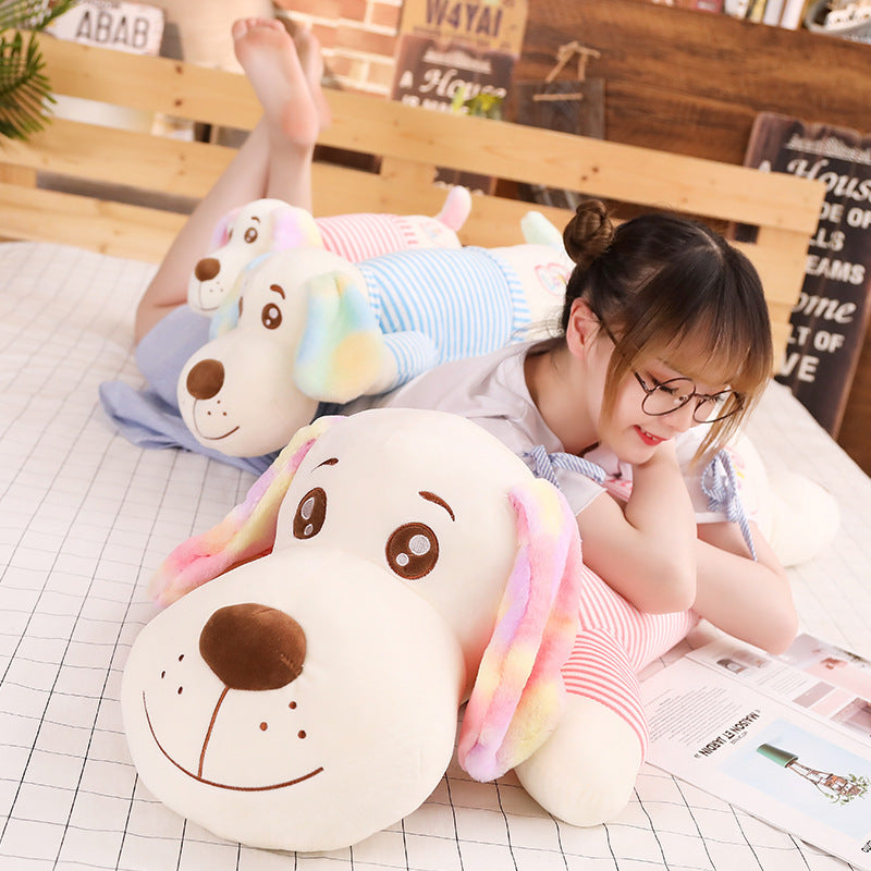 Girls Dolls Dog Plush Toys Sleeping Pillow