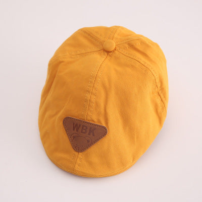 Boys And Girls Cotton Short Brim Sun Hat