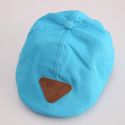 Boys And Girls Cotton Short Brim Sun Hat