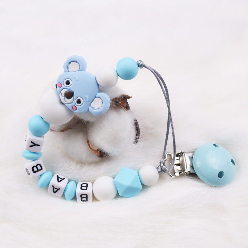 Baby Soothing Silicone Nipple Anti-wear Chain