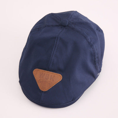 Boys And Girls Cotton Short Brim Sun Hat