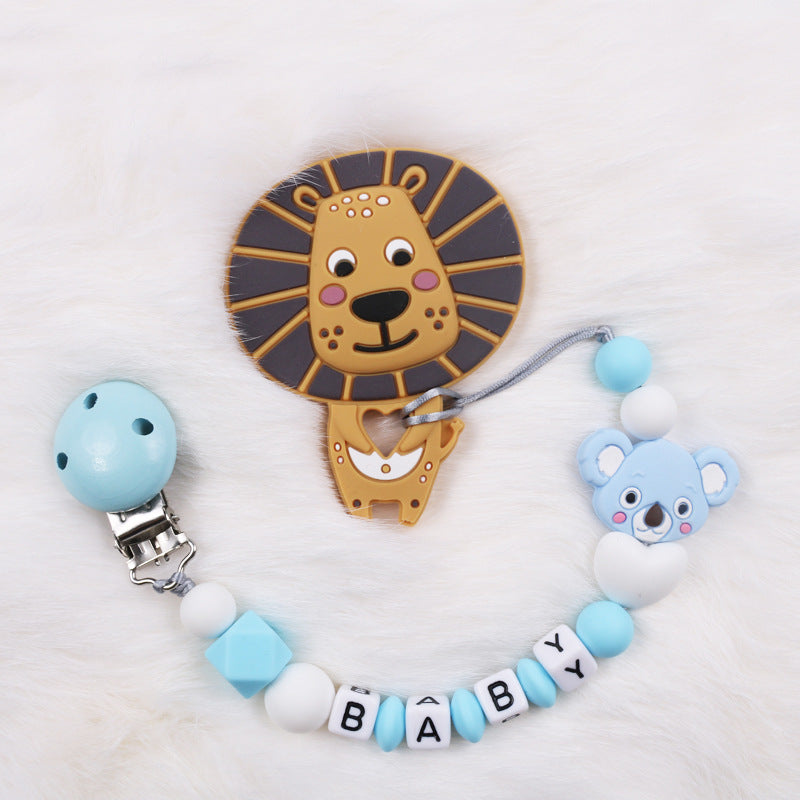 Baby Soothing Silicone Nipple Anti-wear Chain