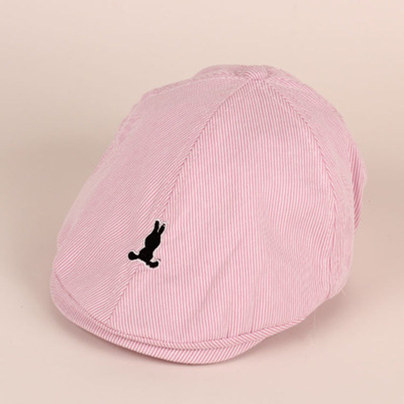 Boys And Girls Cotton Short Brim Sun Hat
