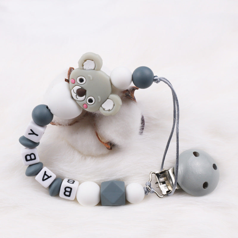 Baby Soothing Silicone Nipple Anti-wear Chain
